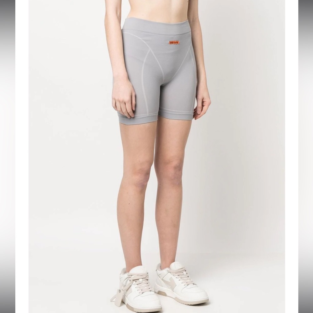 Heron Preston logo waistband cycling shorts